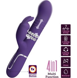 Prettylove Vibe wt Thrusting, Rotation Beads Twinkled