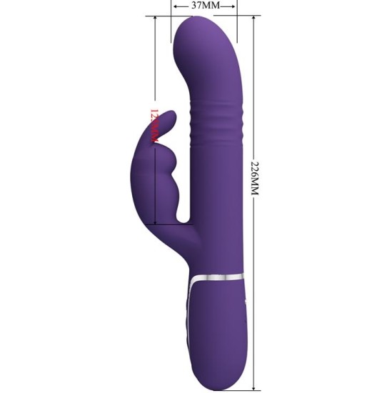 Prettylove Vibe wt Thrusting, Rotation Beads Twinkled