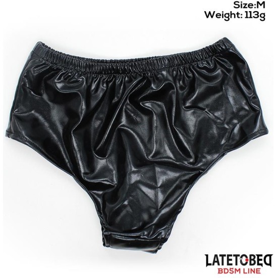 Latetobed Bdsm Line Elastic Briefs with Semi Realistic Dildo