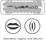 Lovetoy Male Masturbator Virgin-skin Vagina and Mounth