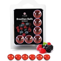 Secret Play Brazilian Balls Set 6  Berries