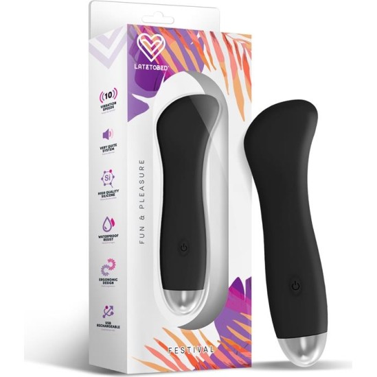 Festival Phana Stimulator 10 Speeds Black