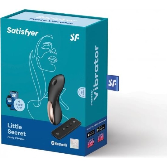 Satisfyer Little Secret Panty Stimulator with Remote Control and APP