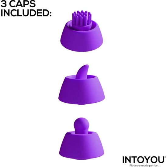 Intoyou Siter 2.0 Flapping Tongue with Hitting Ball Vibrator with Caps