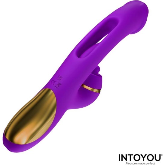 Intoyou Siter 2.0 Flapping Tongue with Hitting Ball Vibrator with Caps