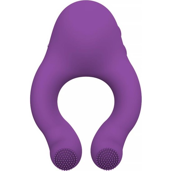 Action Fenda Vibrating Ring with Licking Tongue and Remote Control 3 Motors Magnetic USB