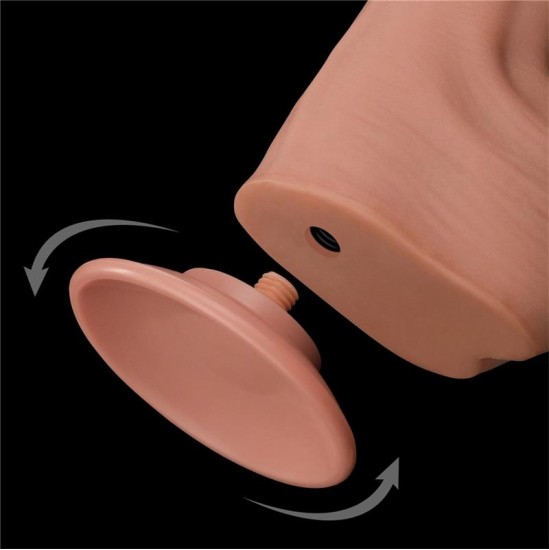 Lovetoy Dildo Dual Layer Sliding Skin 11.5