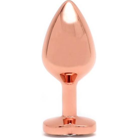 Rimba Toys Pisa Heart Shaped Butt Plug Rose Gold