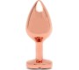 Rimba Toys Pisa Heart Shaped Butt Plug Rose Gold