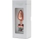 Rimba Toys Pisa Heart Shaped Butt Plug Rose Gold