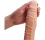Baile Alex Curved Dildo with Testicles G-Spot Suction Cup Flesh