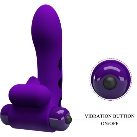 Prettylove Orlando Finger Sleeve with Vibration