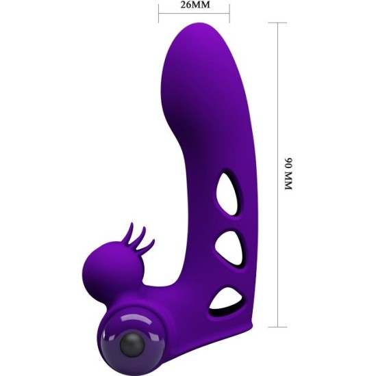 Prettylove Orlando Finger Sleeve with Vibration
