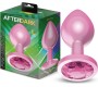 Afterdark Anodyzed Anal Plug Pink with Jewel Size L