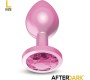 Afterdark Anodyzed Anal Plug Pink with Jewel Size L