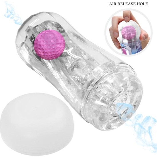 Prettylove Masturbator Cup with Magic Ball