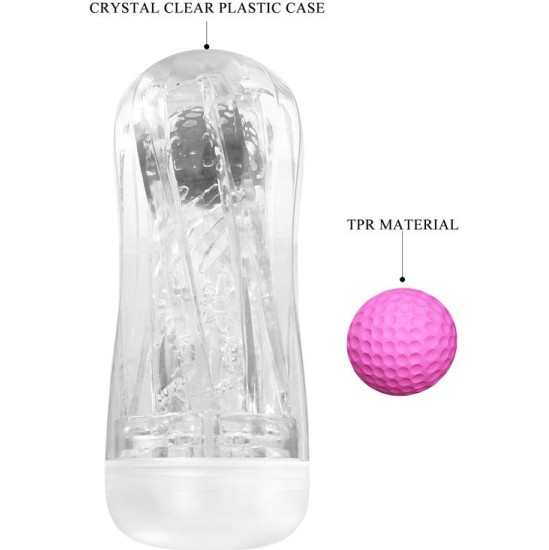 Prettylove Masturbator Cup with Magic Ball