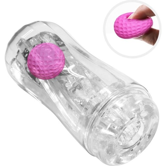 Prettylove Masturbator Cup with Magic Ball