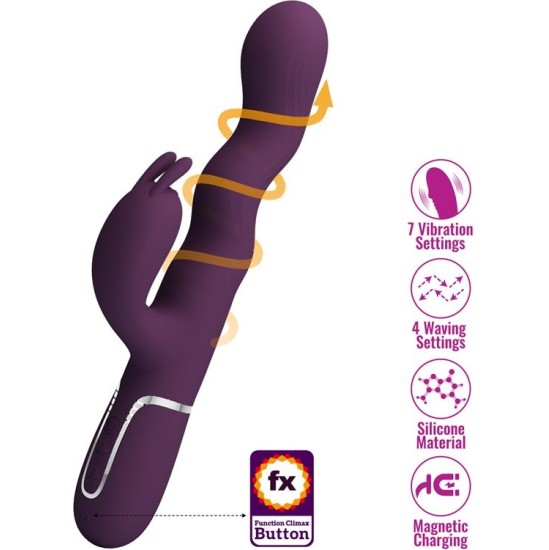 Prettylove Laursen Vibrator with Waving Modes