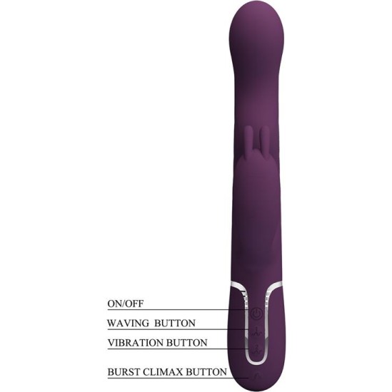 Prettylove Laursen Vibrator with Waving Modes