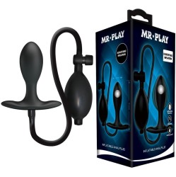 Mr Play Inflatable Anal Plug with Internal Ball Weight