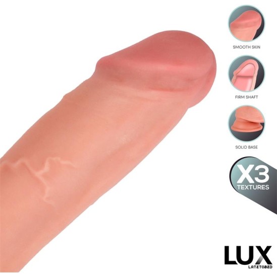 LUX Max Triple Density Dildo with Balls 8.2