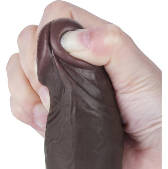 Lovetoy Sliding Skin Dual Layer Dildo 8