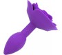A-Gusto Rose Silicone Butt Plug Purple