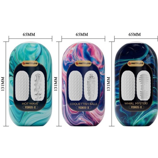 Prettylove Coquettish Ball Venus-X Egg Masturbator