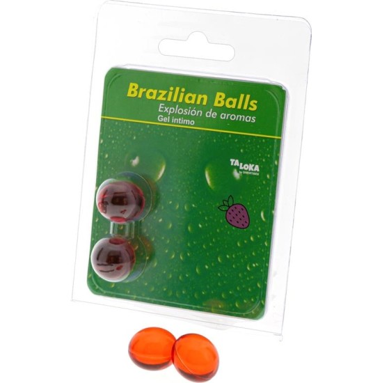 Brazilian Balls Set 2 Brazilian Balls Explosion Strawberry Aroma