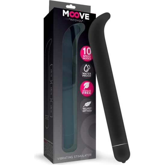 Moove Vibe Stimulator G-Spot 10 Functions Black