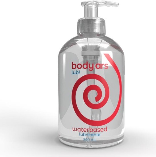 Body Ars Water Base Lubricant Gel Natural Dispenser 500 ml