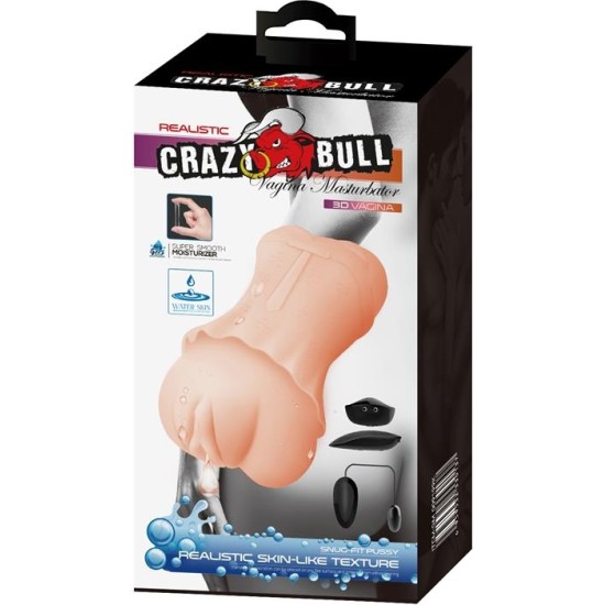 Crazy Bull Body Vagina Masturbador Water Skin