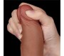 Lovetoy Dildo Sliding Skin 8.5 Brown