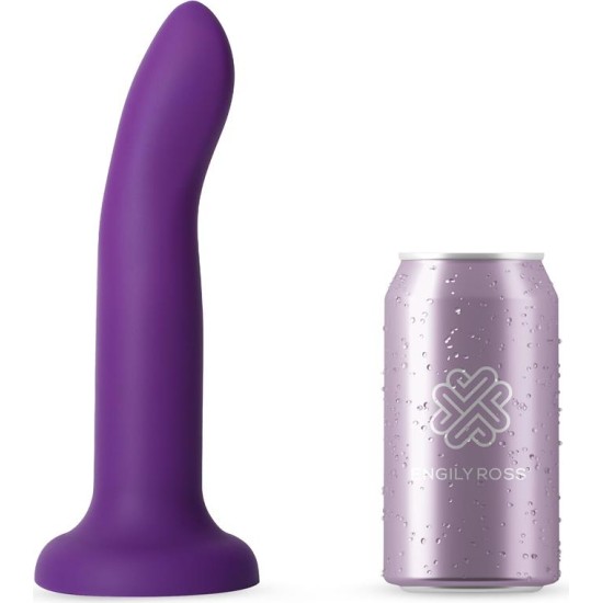 Dildox By Engily Ross Color-Changing Dildo Purple to Pink Size L 21 cm