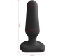 Latetobed Doon Silicone Butt Plug Black