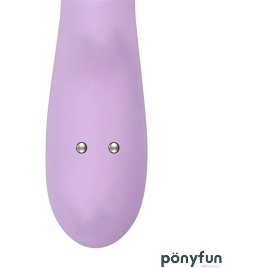 Intoyou Brightpurple Vibe y Rotator Double Motor 360? USB Silicone