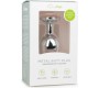 Easytoys Metal Butt Plug No. 2 - Silver/Clear