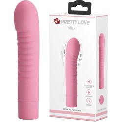 Prettylove Stimulator Mick Silicone Pink