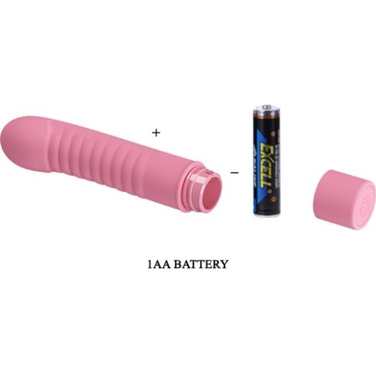 Prettylove Stimulator Mick Silicone Pink