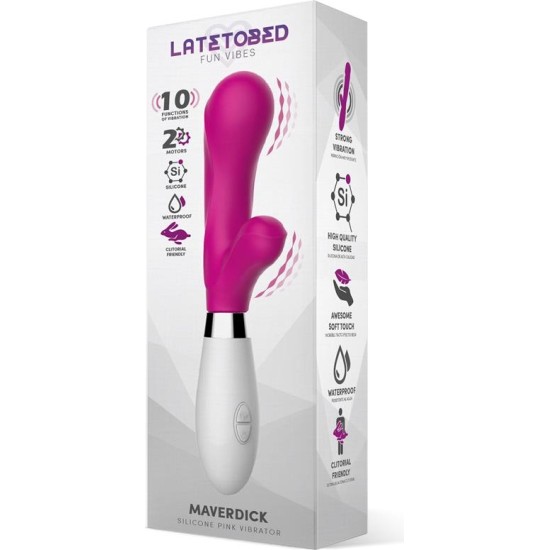 Latetobed Maverdick Silicone Vibe Pink