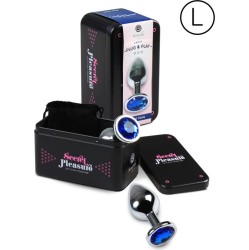 Secret Play Butt Plug Size L Blue