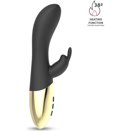 Latetobed Leums Rabbit Vibe  with Warming Functio G Spot Magnetic USB