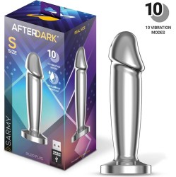 Afterdark Sarmy Anal Plug with Vibration Magnetic USB Size S