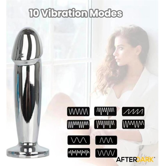 Afterdark Sarmy Anal Plug with Vibration Magnetic USB Size S