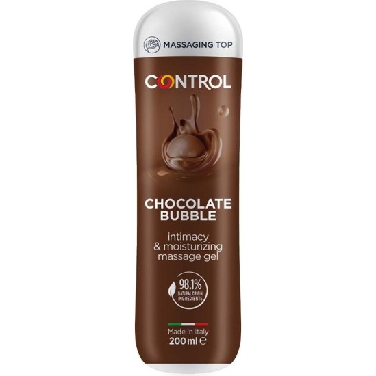 Control Massage Gel Bubble Chocolate 200 ml