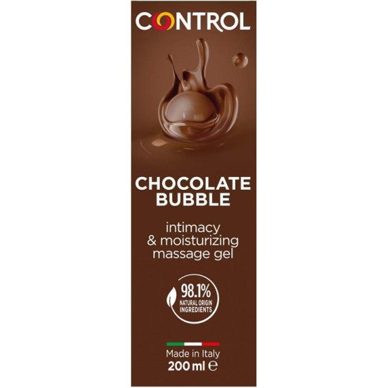 Control Massage Gel Bubble Chocolate 200 ml
