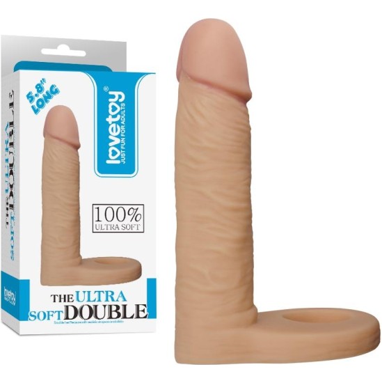 Lovetoy Dildo The Ultra Soft Double 5.8 Flesh