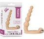 Lovetoy Anal Stimulator The Ultra Soft Bead 6.5 with Vibration Flesh
