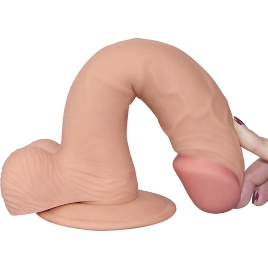 Lovetoy Dildo The Ultra Soft Dude 9 Flesh
